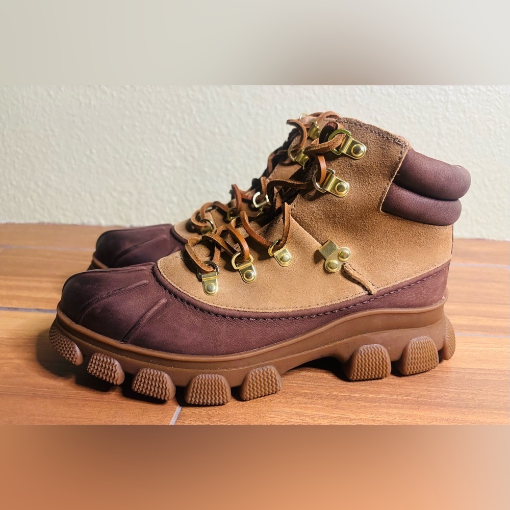Sperry Women's Brown The Summit Snow Lace Up Ankle Boot Size: 7.5
